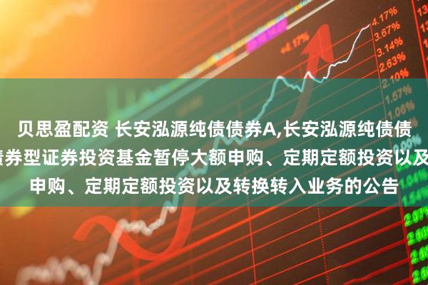 贝思盈配资 长安泓源纯债债券A,长安泓源纯债债券C: 长安泓源纯债债券型证券投资基金暂停大额申购、定期定额投资以及转换转入业务的公告