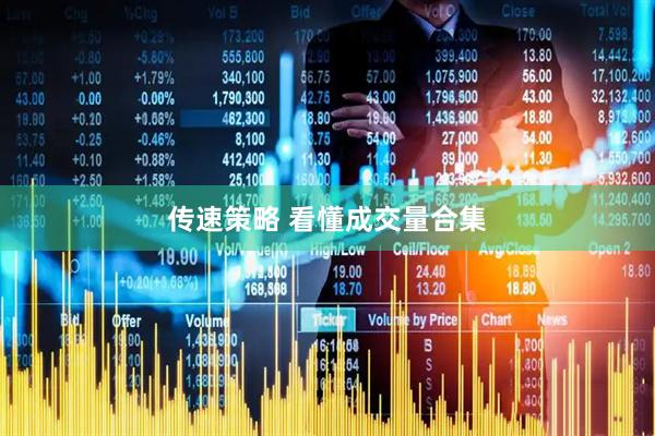 传速策略 看懂成交量合集